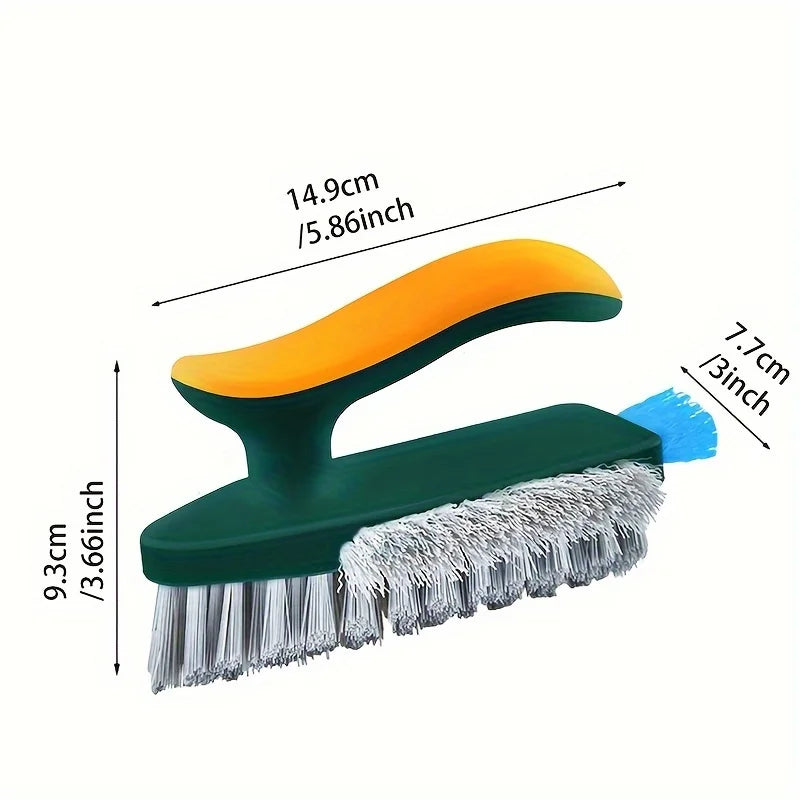 4-in-1 Brush Squeegee for Gap/Groove Cleaning